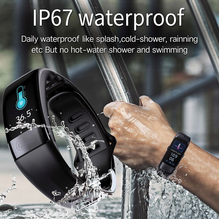 Smartwatch z EKG, tętnem, ciśnieniem krwi i monitorowaniem snu dla kobiet i mężczyzn | Tracker fitness | Vitaro
