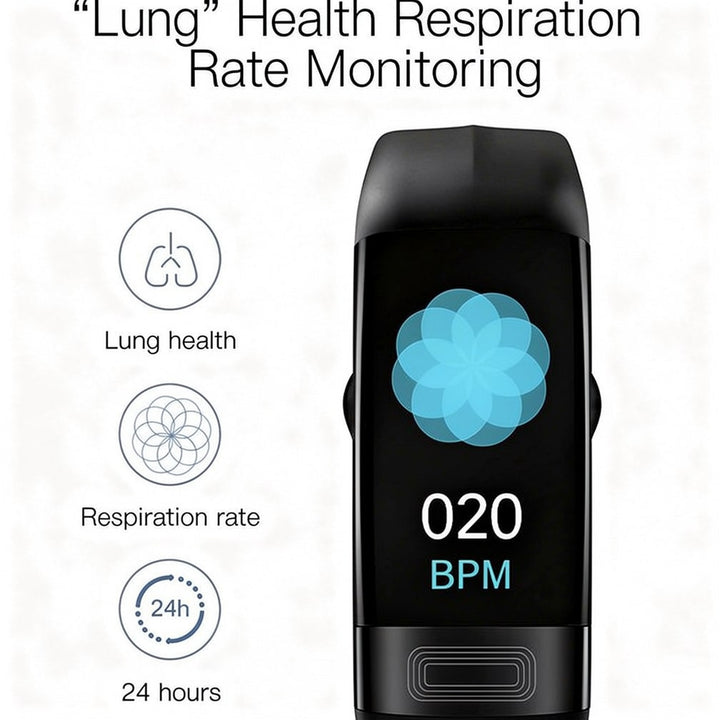 Smartwatch z EKG, tętnem, ciśnieniem krwi i monitorowaniem snu dla kobiet i mężczyzn | Tracker fitness | Vitaro