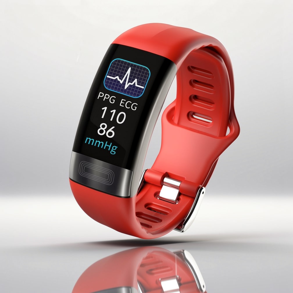 Smartwatch z EKG, tętnem, ciśnieniem krwi i monitorowaniem snu dla kobiet i mężczyzn | Tracker fitness | Vitaro