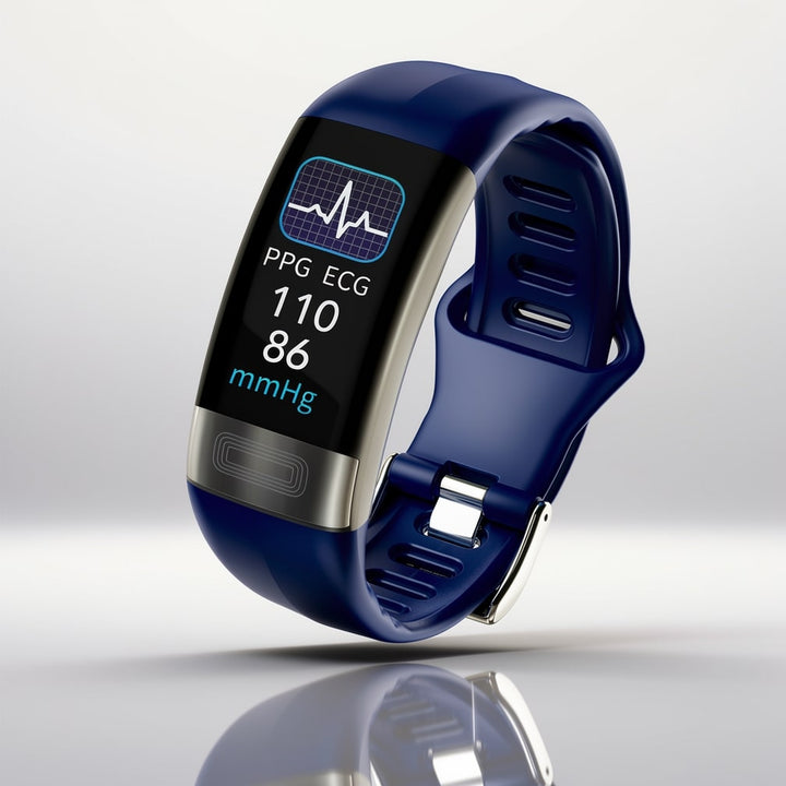 Smartwatch z EKG, tętnem, ciśnieniem krwi i monitorowaniem snu dla kobiet i mężczyzn | Tracker fitness | Vitaro