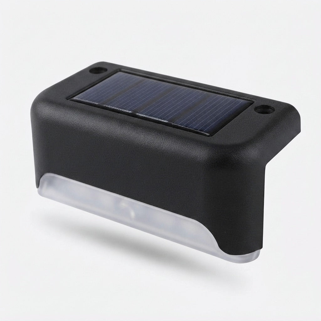 Solarne lampki schodowe, zestaw 8 szt. – samoładujące, automatyczne włączanie/wyłączanie