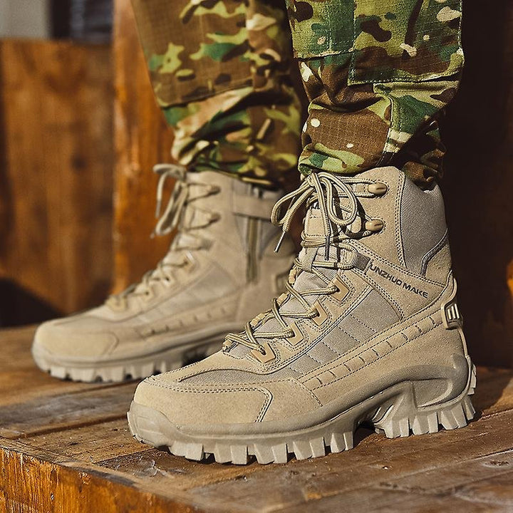 Wodoodporne taktyczne buty robocze z ochroną przed przebiciem – TrailForce Tactical