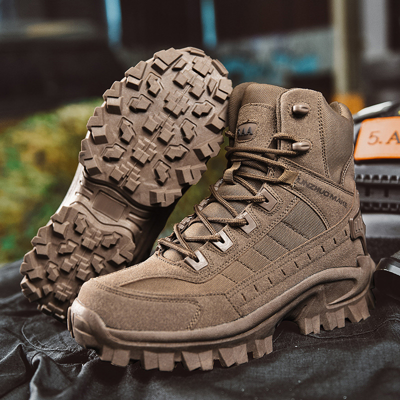 Wodoodporne taktyczne buty robocze z ochroną przed przebiciem – TrailForce Tactical