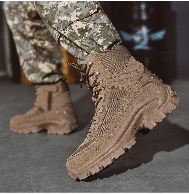 Wodoodporne taktyczne buty robocze z ochroną przed przebiciem – TrailForce Tactical