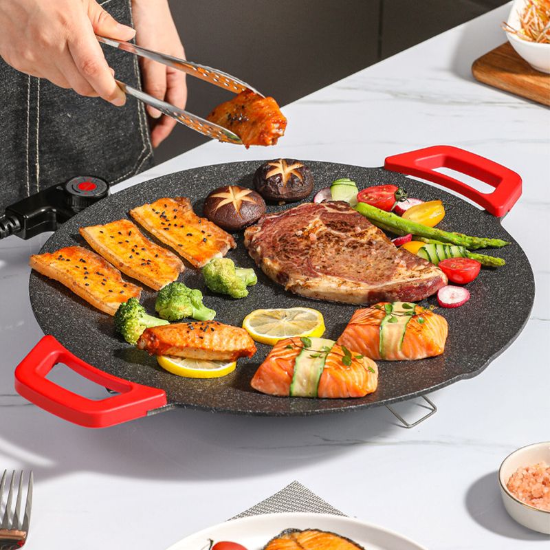 PrimeGrill Inteligentny Grill Bezdymny | Kompaktowy Grill Elektryczny z Regulowanymi Ustawieniami Ciepła i Łatwym Czyszczeniem