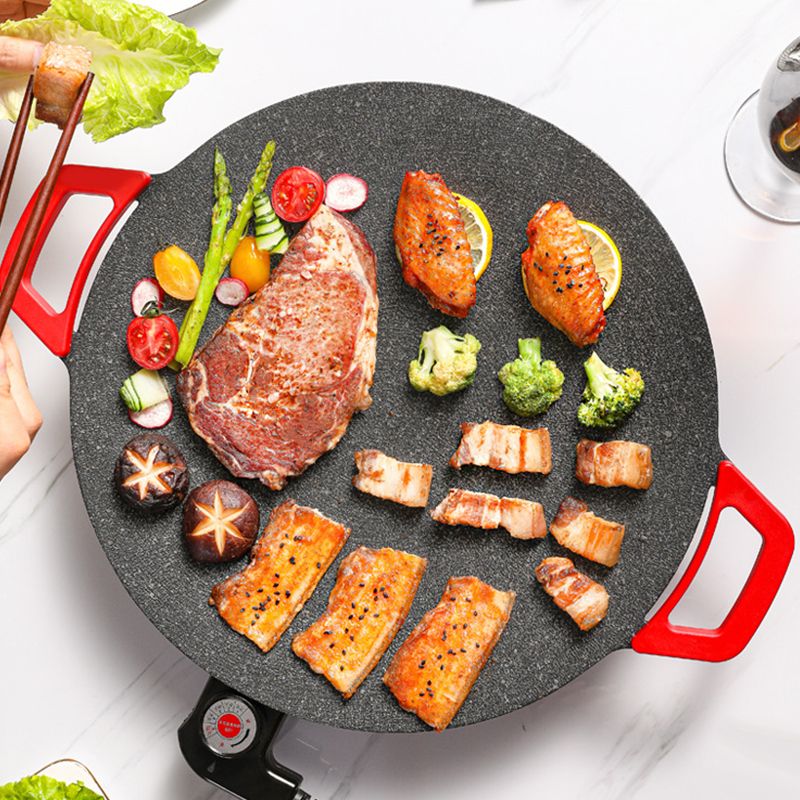 PrimeGrill Inteligentny Grill Bezdymny | Kompaktowy Grill Elektryczny z Regulowanymi Ustawieniami Ciepła i Łatwym Czyszczeniem