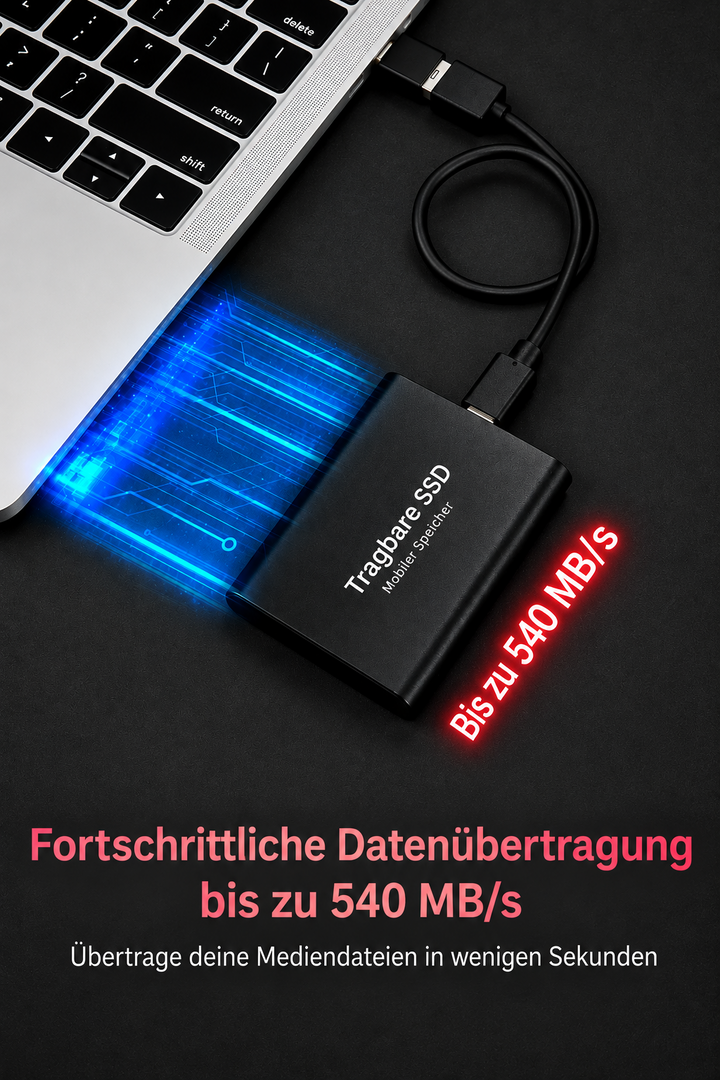 Zewnętrzny dysk SSD 128 TB – kompaktowy, szybki i przenośny