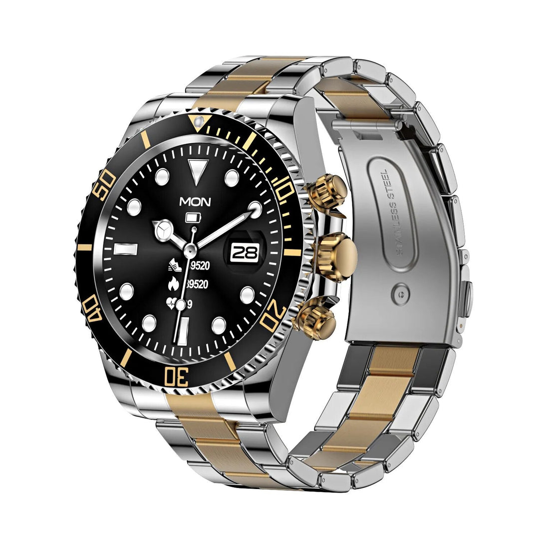 Smartwatch TimeMaster - Elegancka Stal | Zaawansowana Technologia