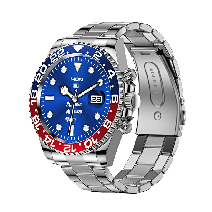 Smartwatch TimeMaster - Elegancka Stal | Zaawansowana Technologia