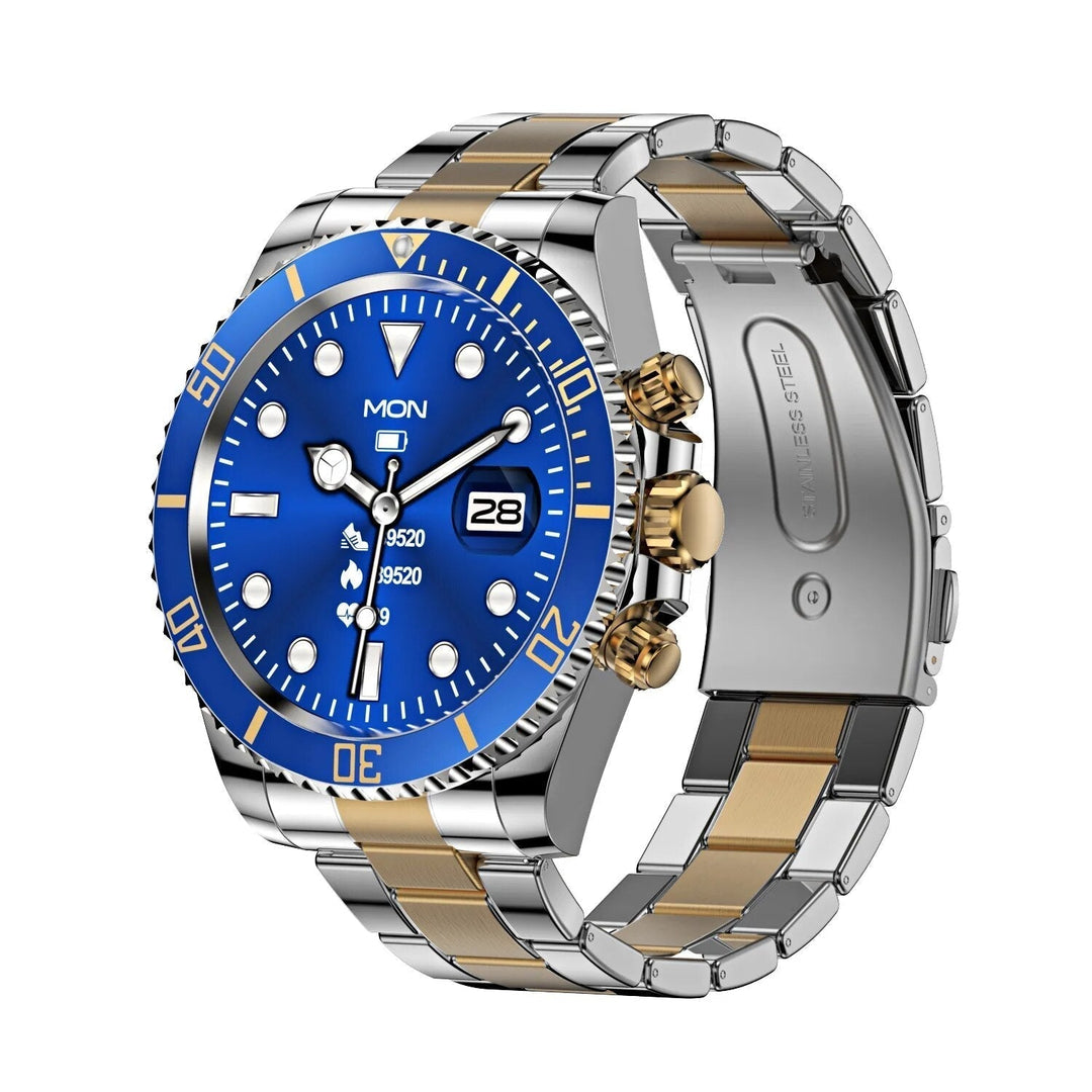Smartwatch TimeMaster - Elegancka Stal | Zaawansowana Technologia