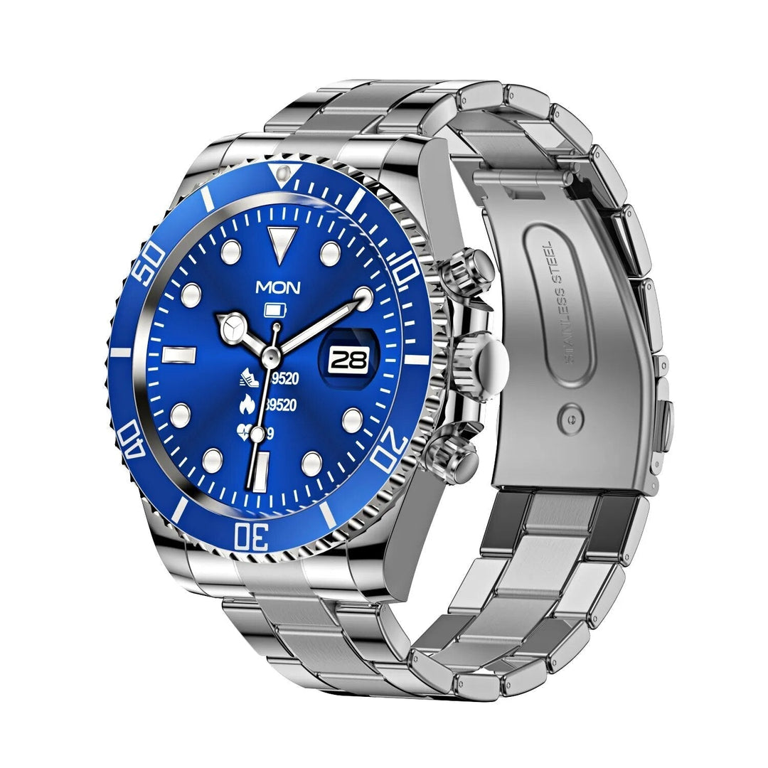 Smartwatch TimeMaster - Elegancka Stal | Zaawansowana Technologia