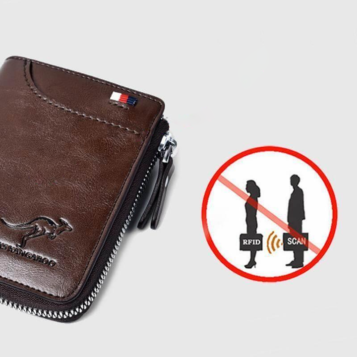 GUARDSAFE - portfel antykradzieżowy dla mężczyzn | ochrona RFID