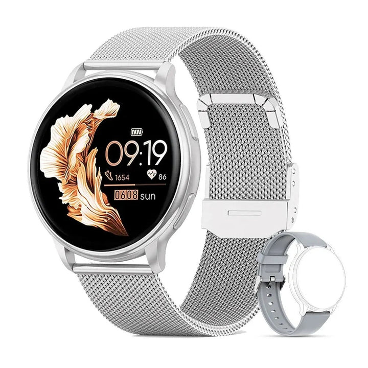 Smartwatch damski – Bluetooth | Monitorowanie tętna | Elegancki