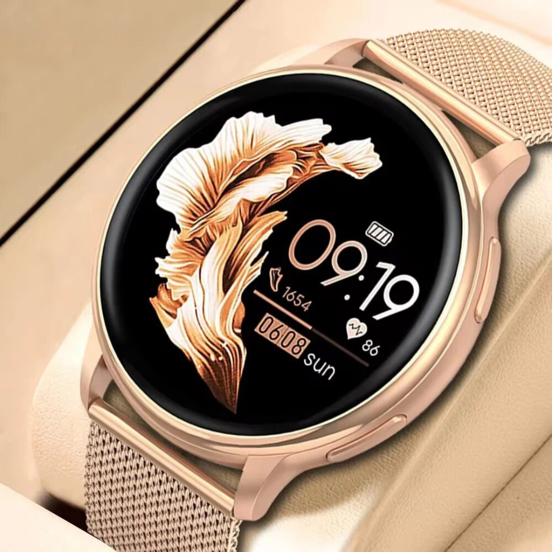 Smartwatch damski – Bluetooth | Monitorowanie tętna | Elegancki