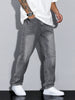 Męskie jeansy z prostą nogawką – spodnie denim straight fit