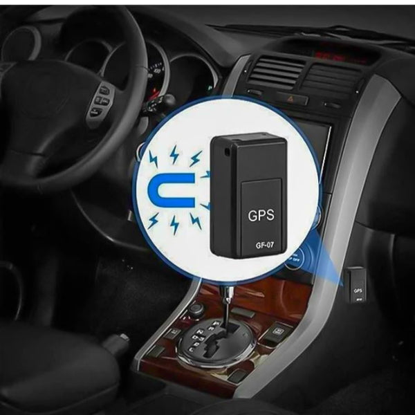 Tracktor | Mini lokalizator GPS z dźwiękiem, magnesem i śledzeniem w czasie rzeczywistym
