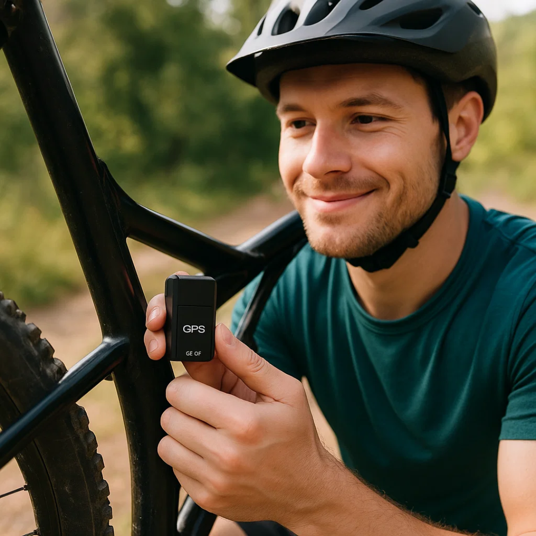 Tracktor | Mini lokalizator GPS z dźwiękiem, magnesem i śledzeniem w czasie rzeczywistym