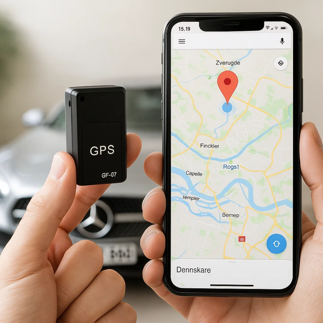Tracktor | Mini lokalizator GPS z dźwiękiem, magnesem i śledzeniem w czasie rzeczywistym
