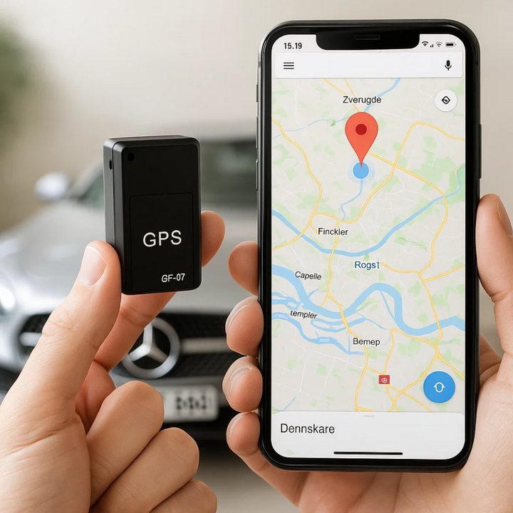 Tracktor | Mini lokalizator GPS z dźwiękiem, magnesem i śledzeniem w czasie rzeczywistym