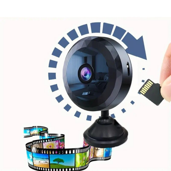Kompaktowa kamera bezpieczeństwa WiFi HD