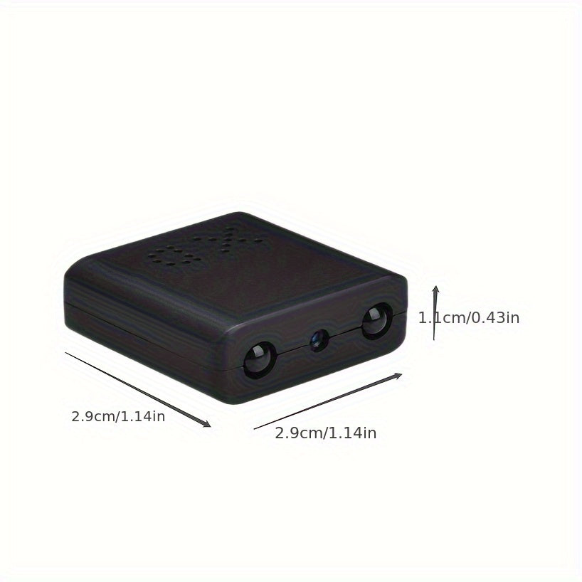 Ultrakompaktowa mini kamera – Full HD | Widzenie nocne i wykrywanie ruchu
