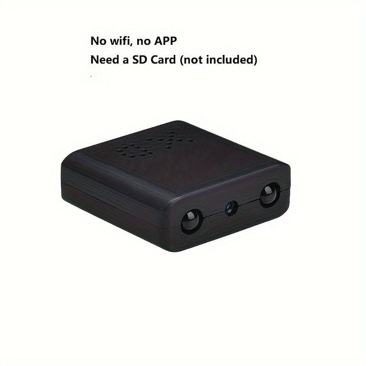 Ultrakompaktowa mini kamera – Full HD | Widzenie nocne i wykrywanie ruchu