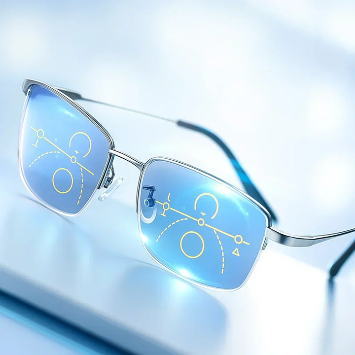 Inteligentne okulary progresywne wieloogniskowe unisex, niemieckie
