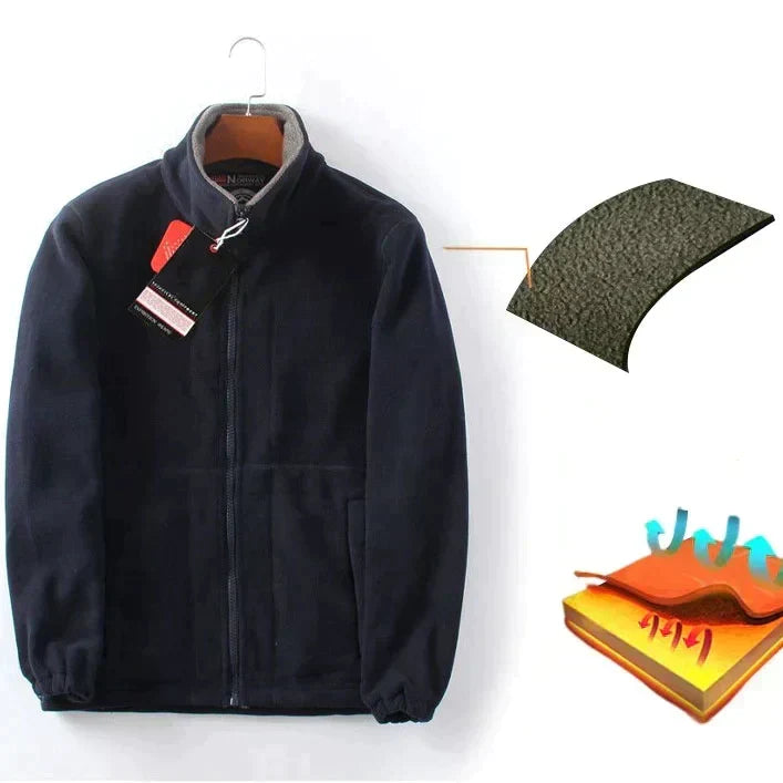 Bardzo ciepła bluza polarowa unisex - wygodna i stylowa