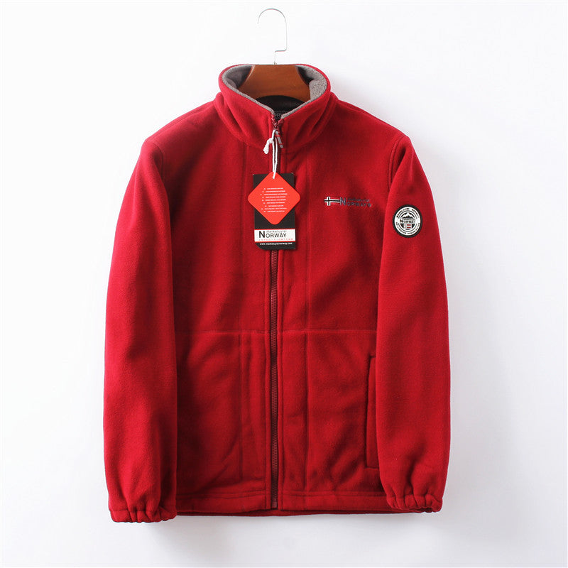 Bardzo ciepła bluza polarowa unisex - wygodna i stylowa