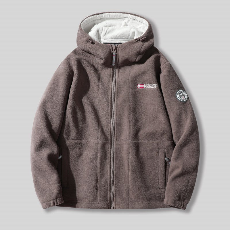 Bardzo ciepła bluza polarowa unisex - wygodna i stylowa