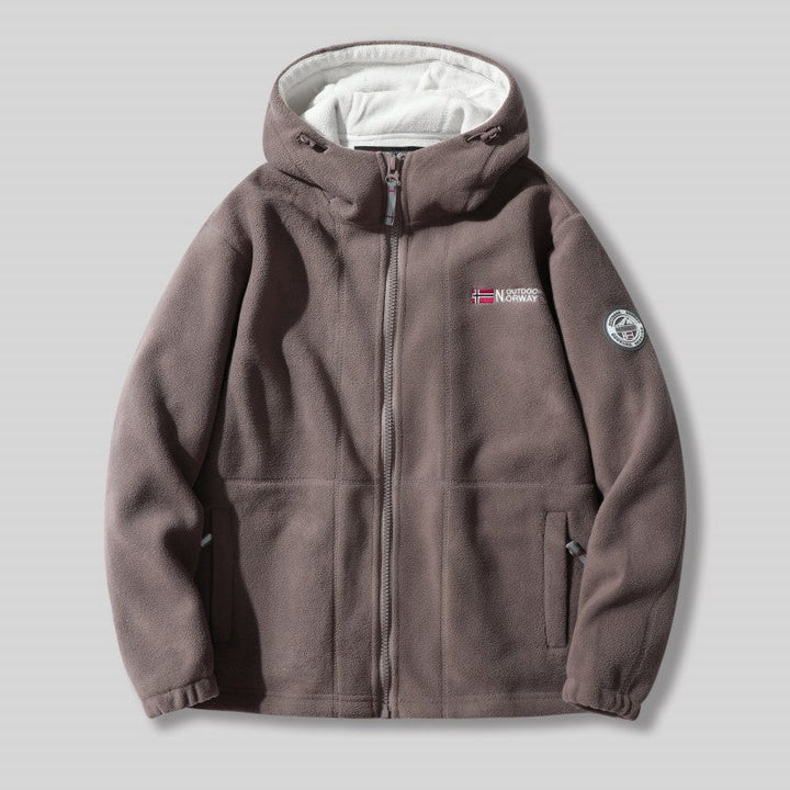 Bardzo ciepła bluza polarowa unisex - wygodna i stylowa