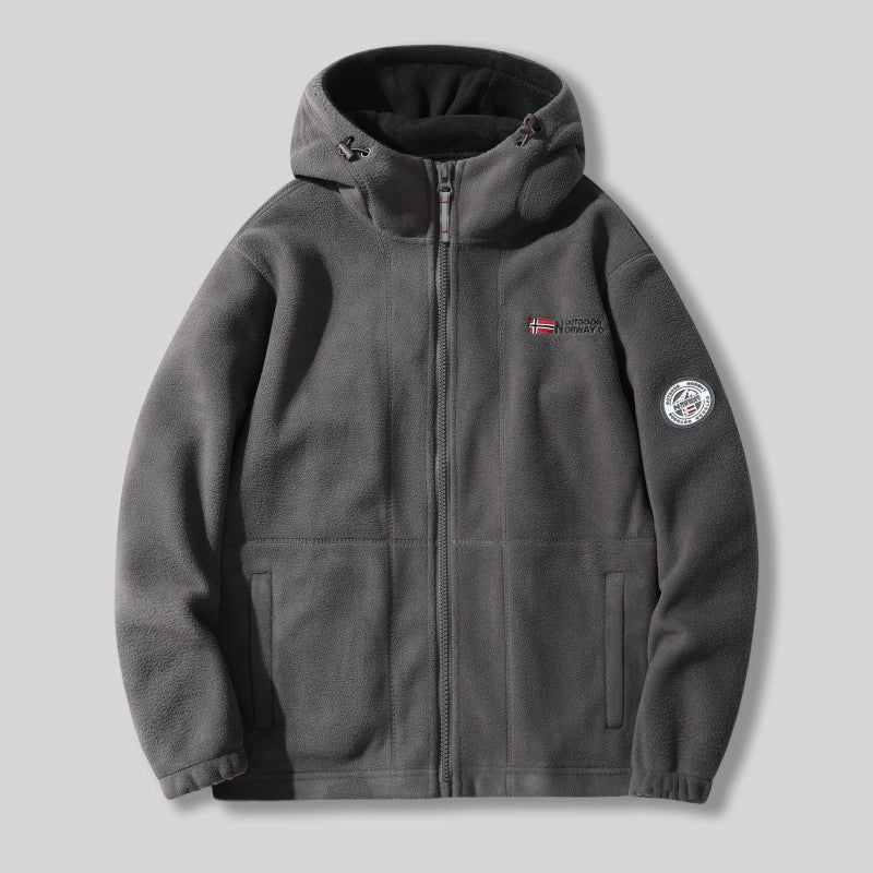 Bardzo ciepła bluza polarowa unisex - wygodna i stylowa