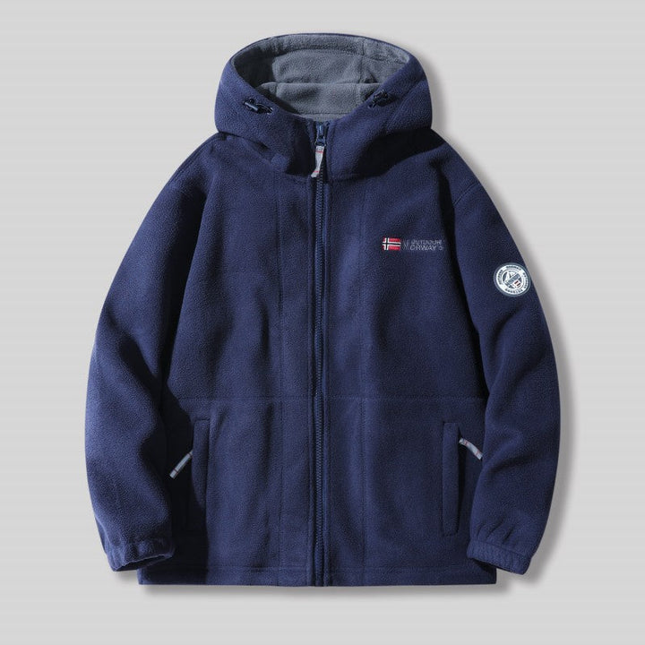 Bardzo ciepła bluza polarowa unisex - wygodna i stylowa