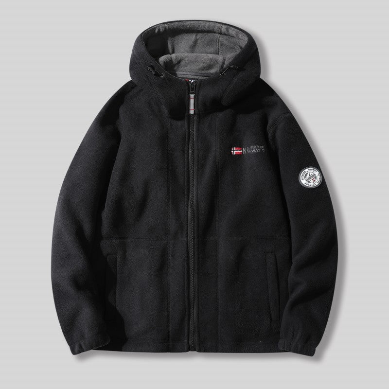 Bardzo ciepła bluza polarowa unisex - wygodna i stylowa