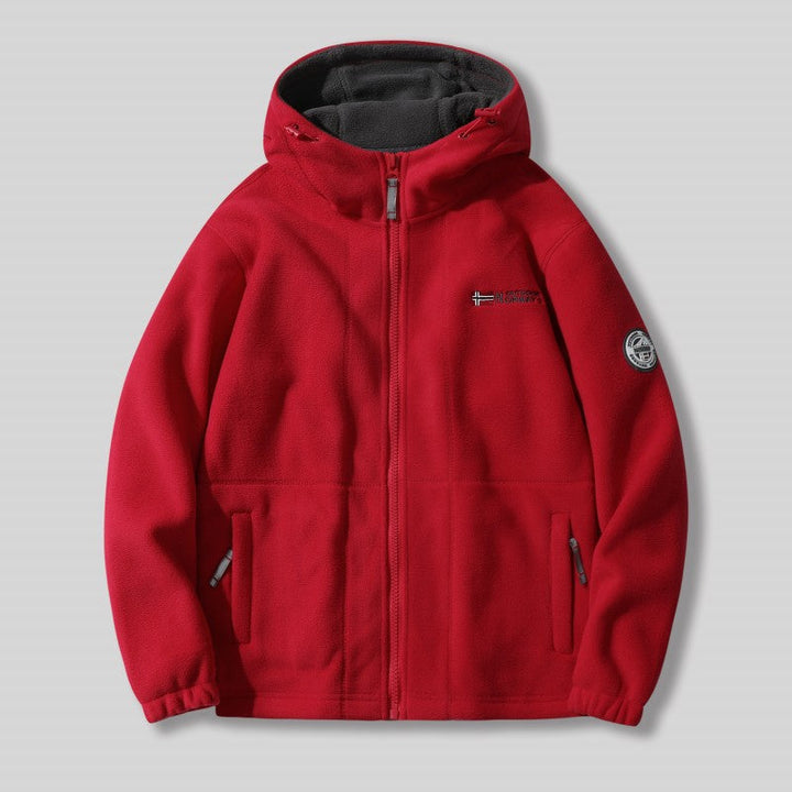 Bardzo ciepła bluza polarowa unisex - wygodna i stylowa