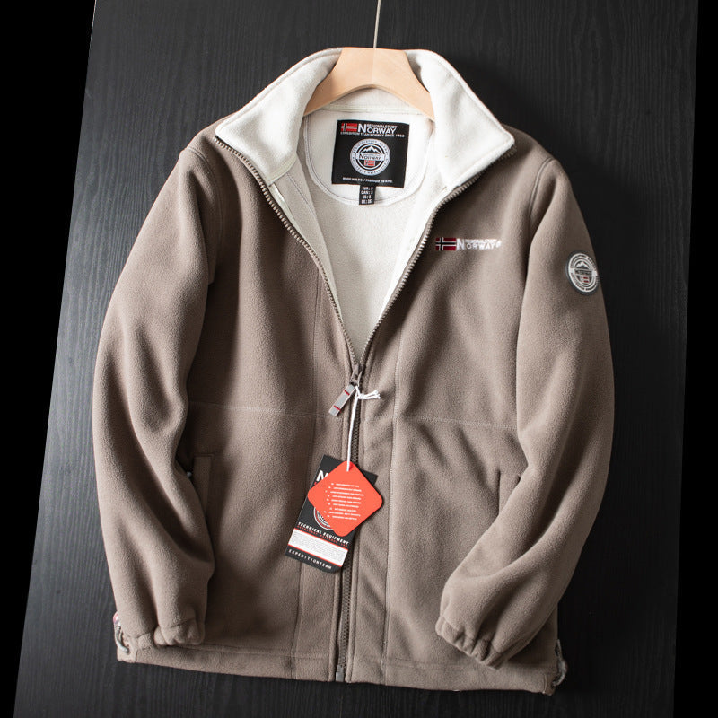Bardzo ciepła bluza polarowa unisex - wygodna i stylowa