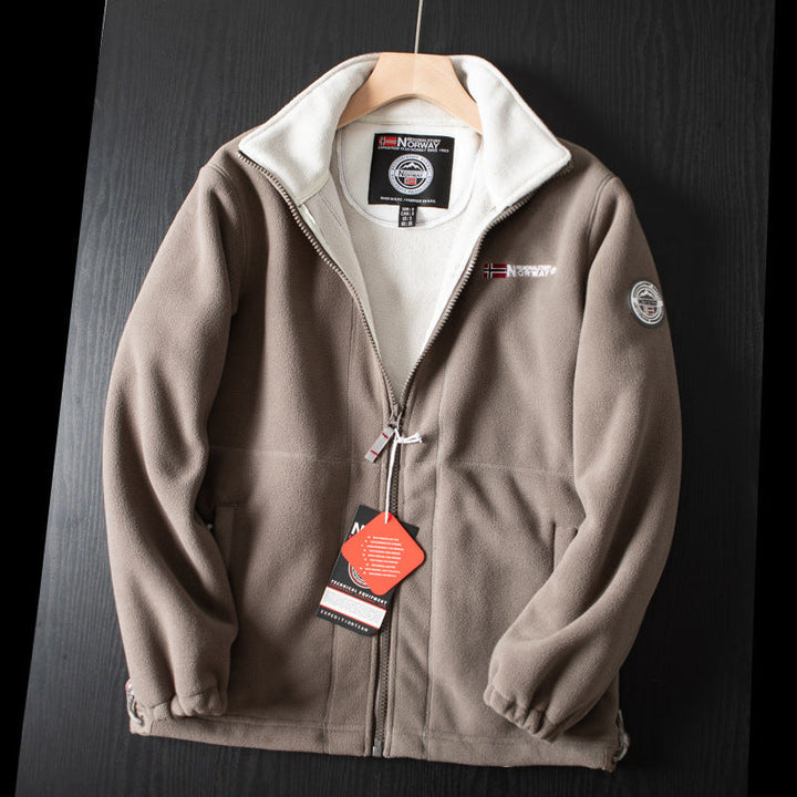 Bardzo ciepła bluza polarowa unisex - wygodna i stylowa