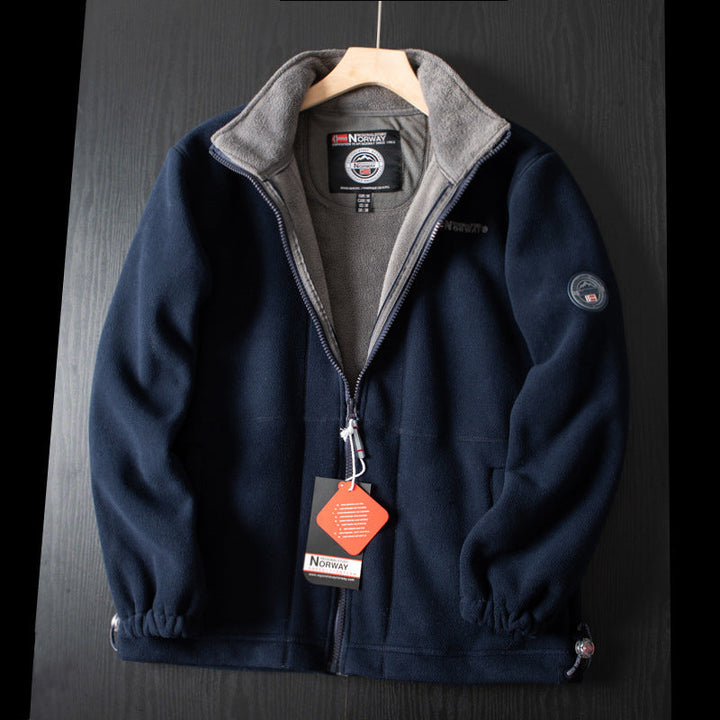 Bardzo ciepła bluza polarowa unisex - wygodna i stylowa