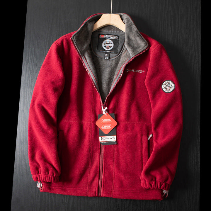 Bardzo ciepła bluza polarowa unisex - wygodna i stylowa