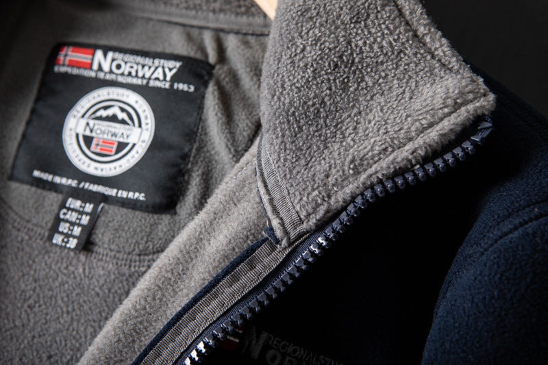 Bardzo ciepła bluza polarowa unisex - wygodna i stylowa