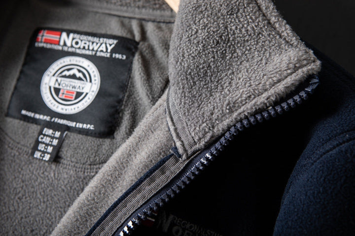 Bardzo ciepła bluza polarowa unisex - wygodna i stylowa