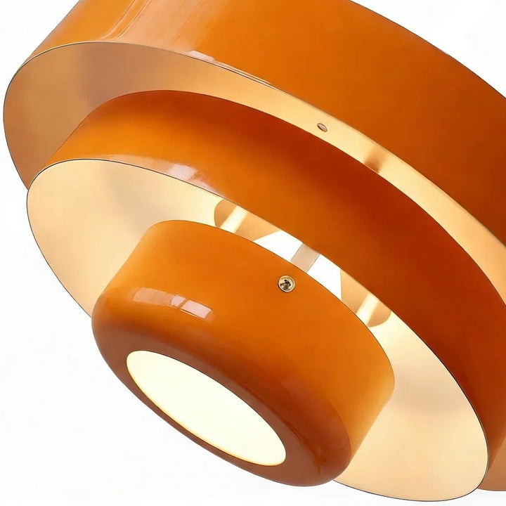 Vanesly Bauhaus Okrągła Trzypoziomowa Lampa Sufitowa Macaron