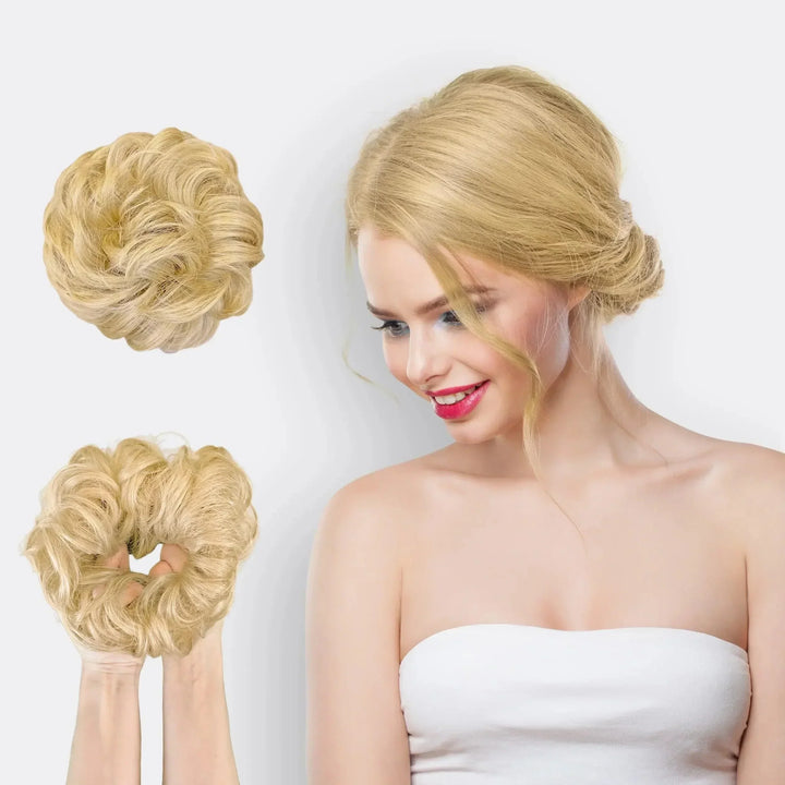 Doczepiane włosy typu scrunchie – BunPop