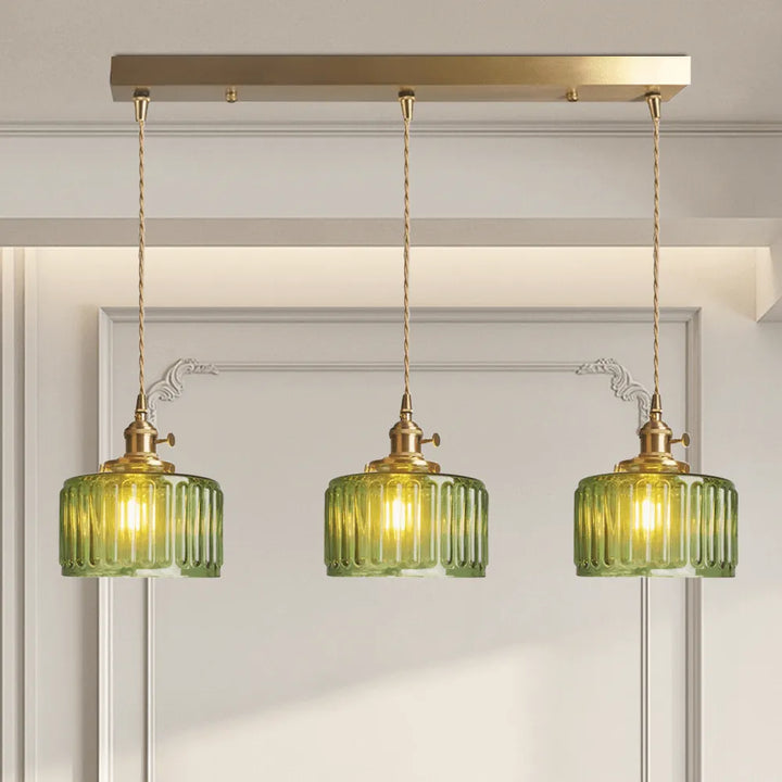 Lampa Wisząca Ottilia Elegantie - Szykowne, Regulowane Szkło w Stylu Vintage