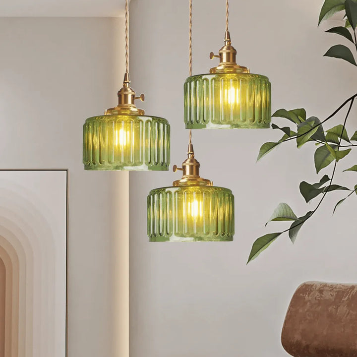 Lampa Wisząca Ottilia Elegantie - Szykowne, Regulowane Szkło w Stylu Vintage