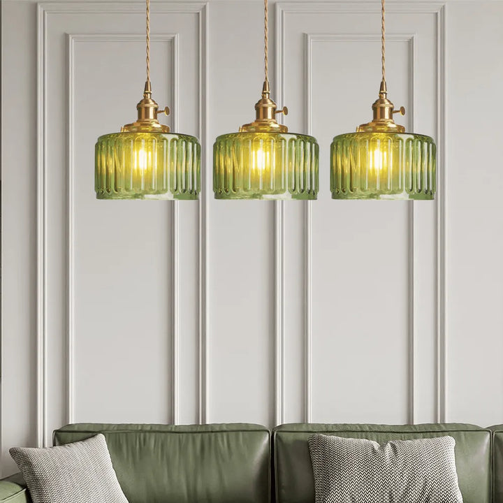 Lampa Wisząca Ottilia Elegantie - Szykowne, Regulowane Szkło w Stylu Vintage