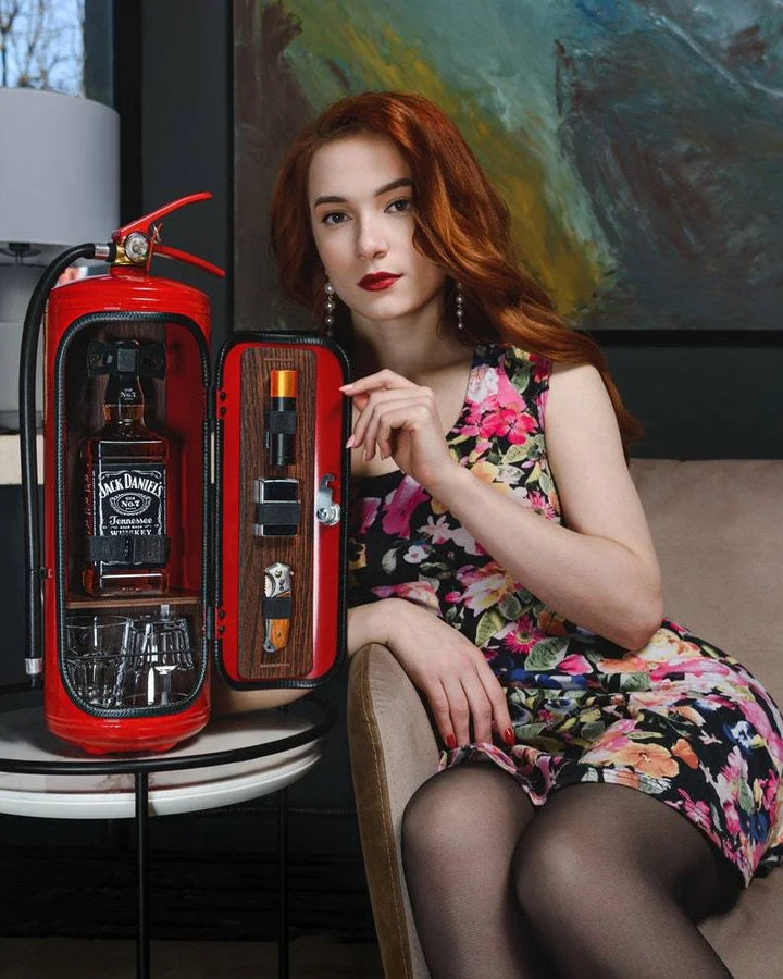 Ukryty barek – design gaśnicy – unikalny i stylowy