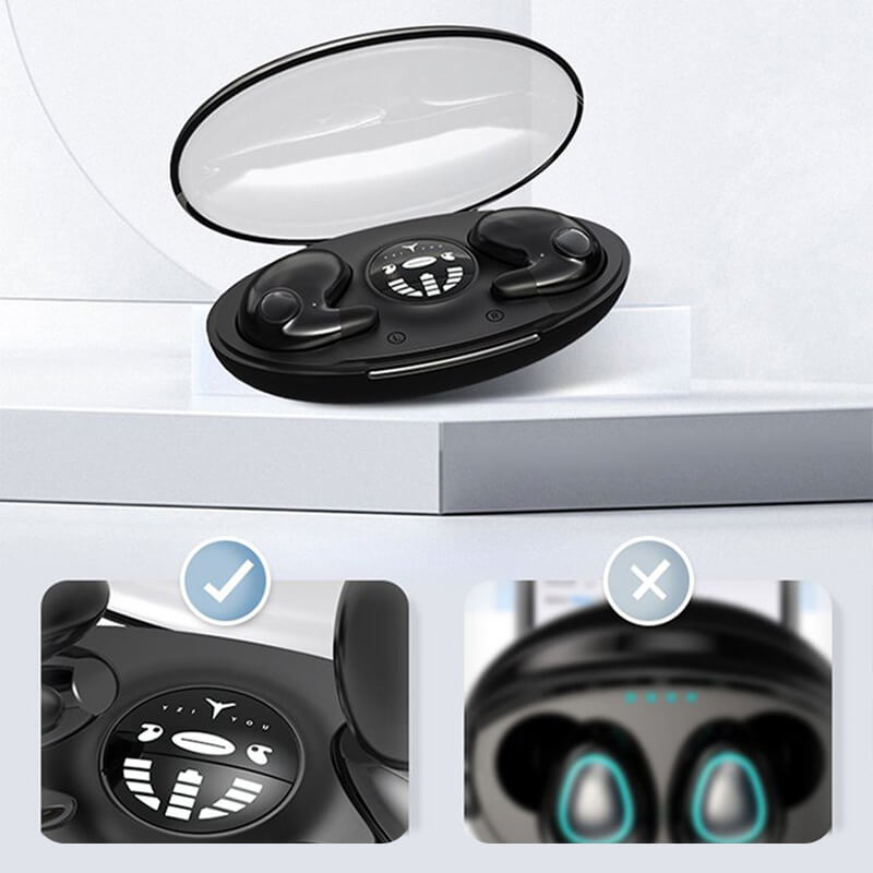 Słuchawki PureSound SleepPro | Dźwięk Hi-Fi i bezprzewodowe słuchawki douszne z Bluetooth 5.3 z redukcją szumów, idealne do snu i medytacji