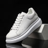 Białe sneakersy męskie | Gruba i wygodna podeszwa | Ponadczasowy design