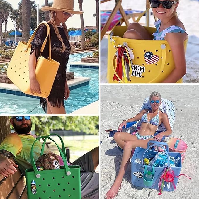 Zmywalna damska torba plażowa z EVA – rozmiar L
